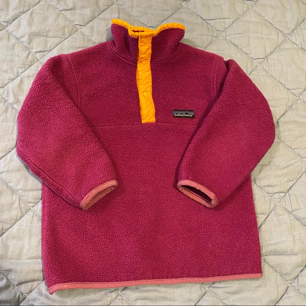 Patagonia Kids 4/5 Fleece Pullover Sweater
